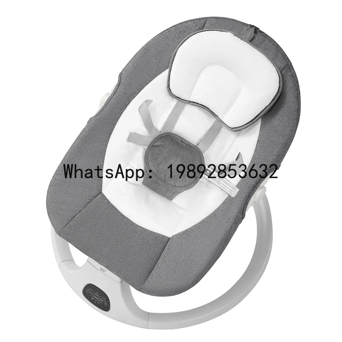 Elektrischer Baby-Schaukelstuhl, beruhigender Baby-Stuhl, beruhigendes Baby zum Schlafen, liegend, Schlafartefakt für Neugeborene