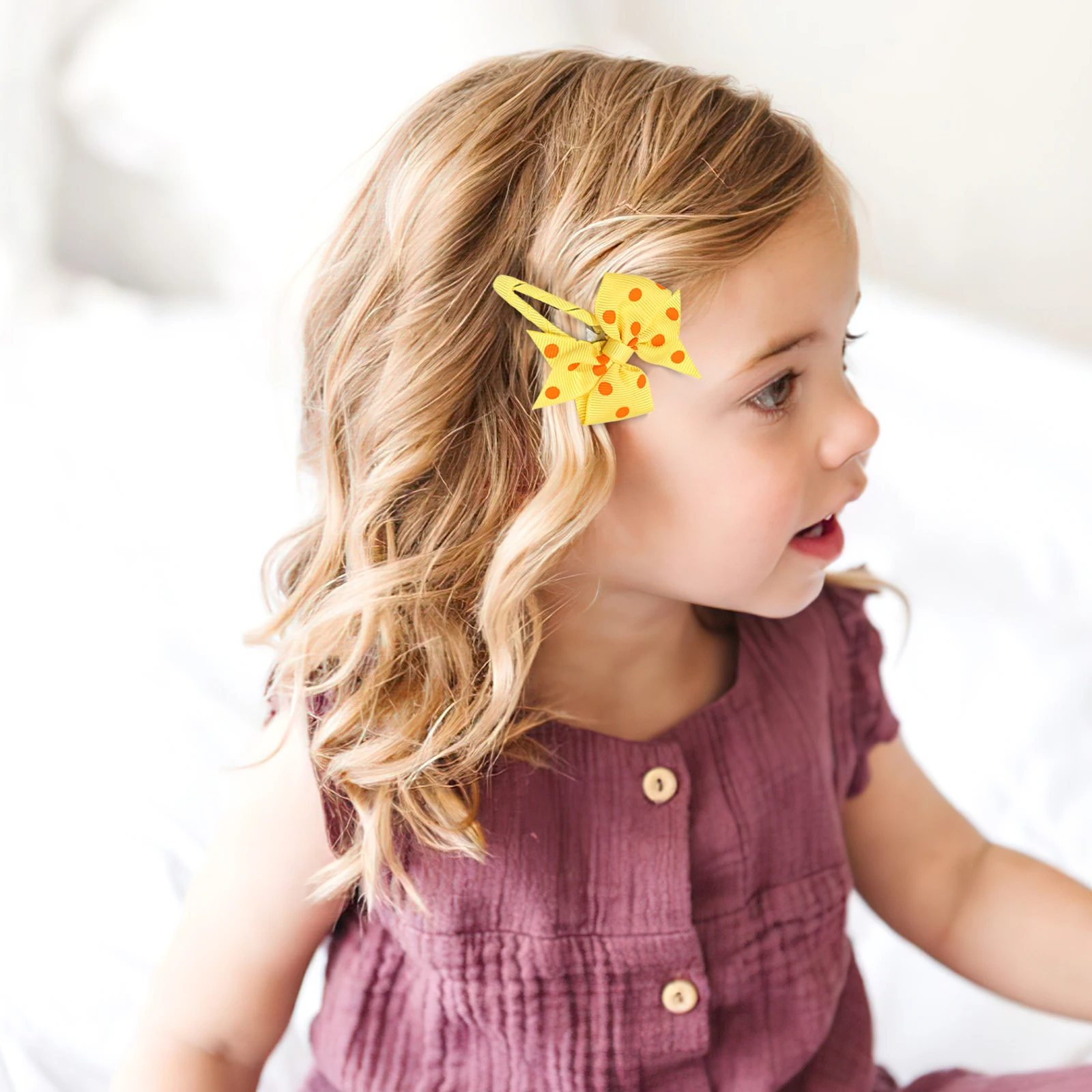 Pinces à cheveux avec nœuds, 20 pièces/30 pièces, ruban gros-grain Boutique, nœuds de cheveux de 2 pouces, Barrettes antidérapantes pour bébés filles