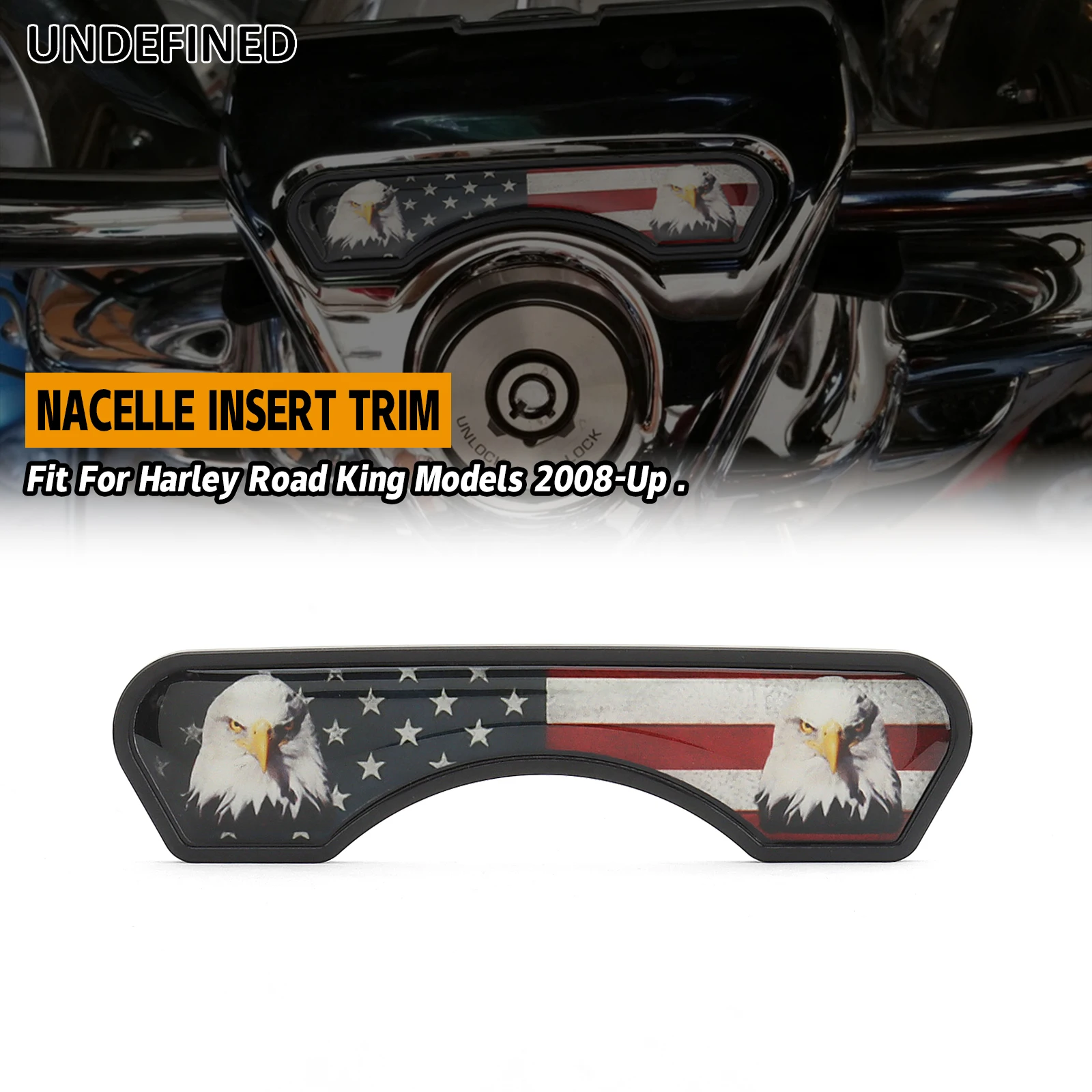 Motorcycle Skull Switch Dash Inserts For Harley Touring Road King 2008-2024 FLHRSE5 CVO 2013 Replace 61400159 56914-08