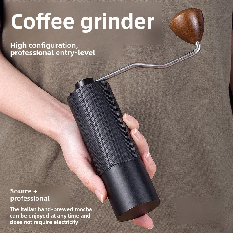 Manual coffee grinder machin manual espresso burr hibrew electric itop grinder espresso stainless steel  portable