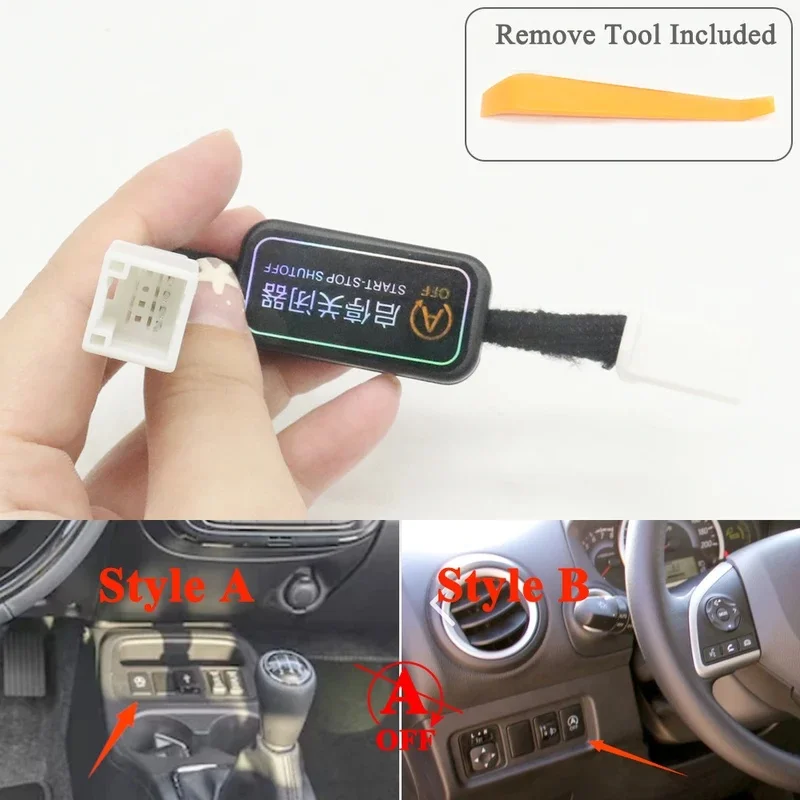 Idle Stop Start Eliminator Cable Plug, Engine Auto Stop Canceller for Mitsubishi SPACE STAR, MIRAGE