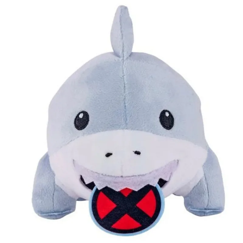 Jeff Plush Cute Jeff The Land Shark Plushie Cartoon Shark Online Star Soft Stuffed Home Decor Pillow Doll Toy Children's Gift