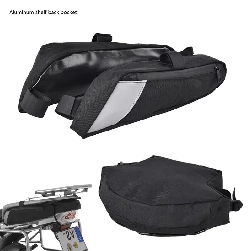 Waterproof Motorbike Rear Rack Storage Bag Under Luggage Shelf Tool Pouch Motorcycle Tail Bag For BMW R1200GS R1250GS ADV LC