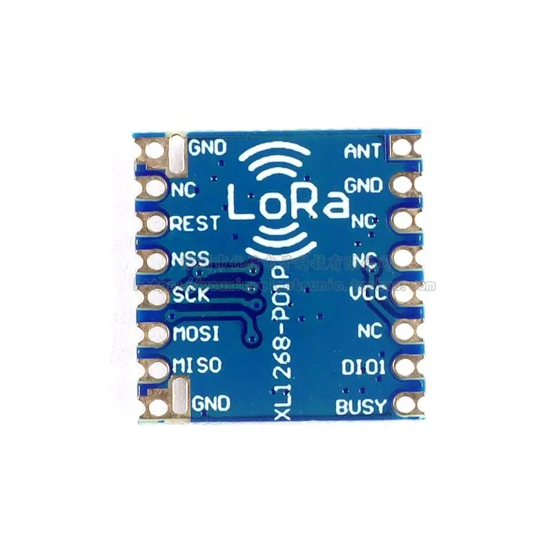 Modul Nirkabel 433/470MHz Generasi Kedua Terintegrasi SiP Frekuensi Radio Chip XL6500-SMT ASR6500