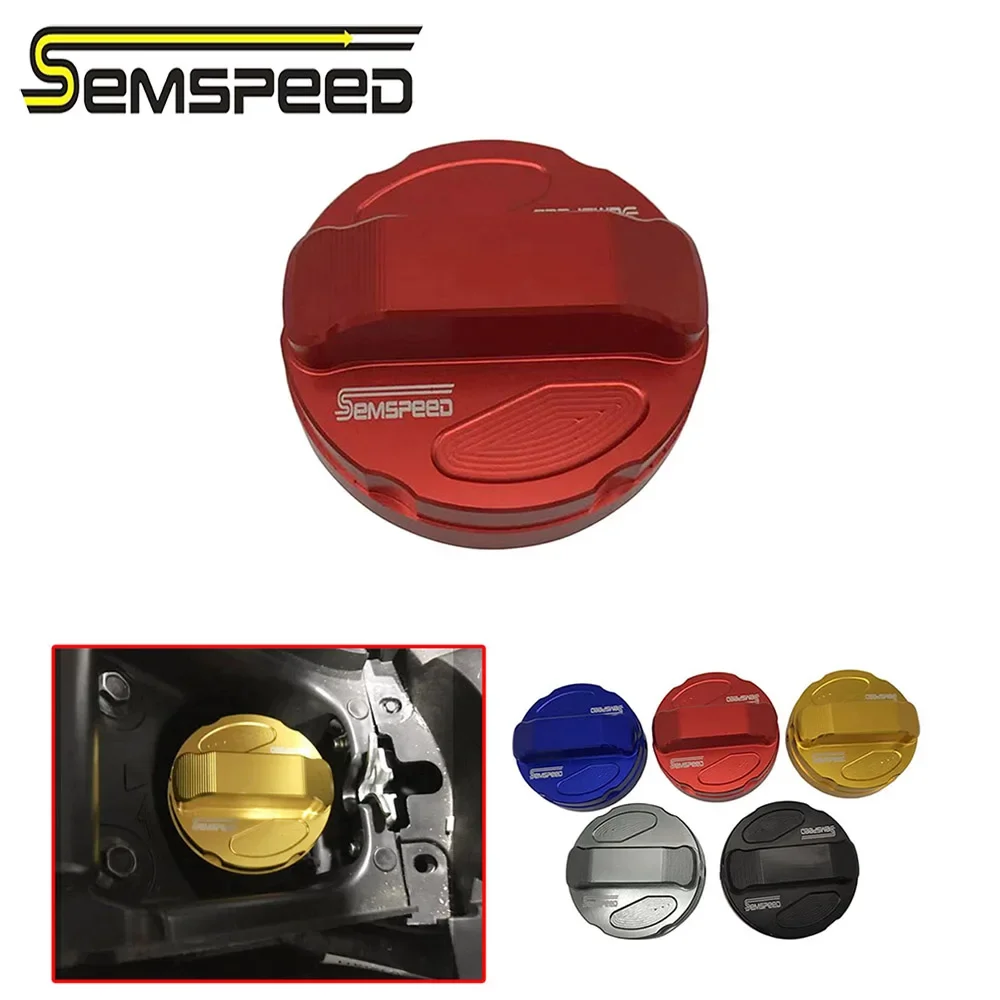 SEMSPEEDสําหรับYamaha XMAX300 XMAX250 2021-2023 CNCการใช้ฝาครอบWป้องกันการกัดกร่อนQuick-Release Designอุปกรณ์เสริมรถจักรยานยนต์