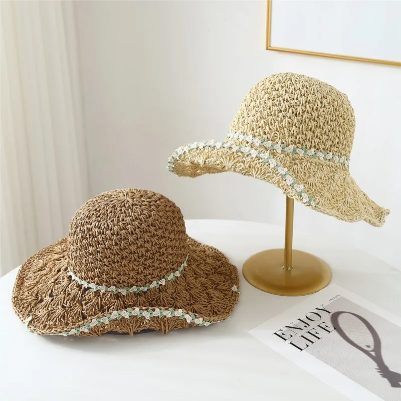 

hat for vacation breathable foldable fisherman's large brim women's