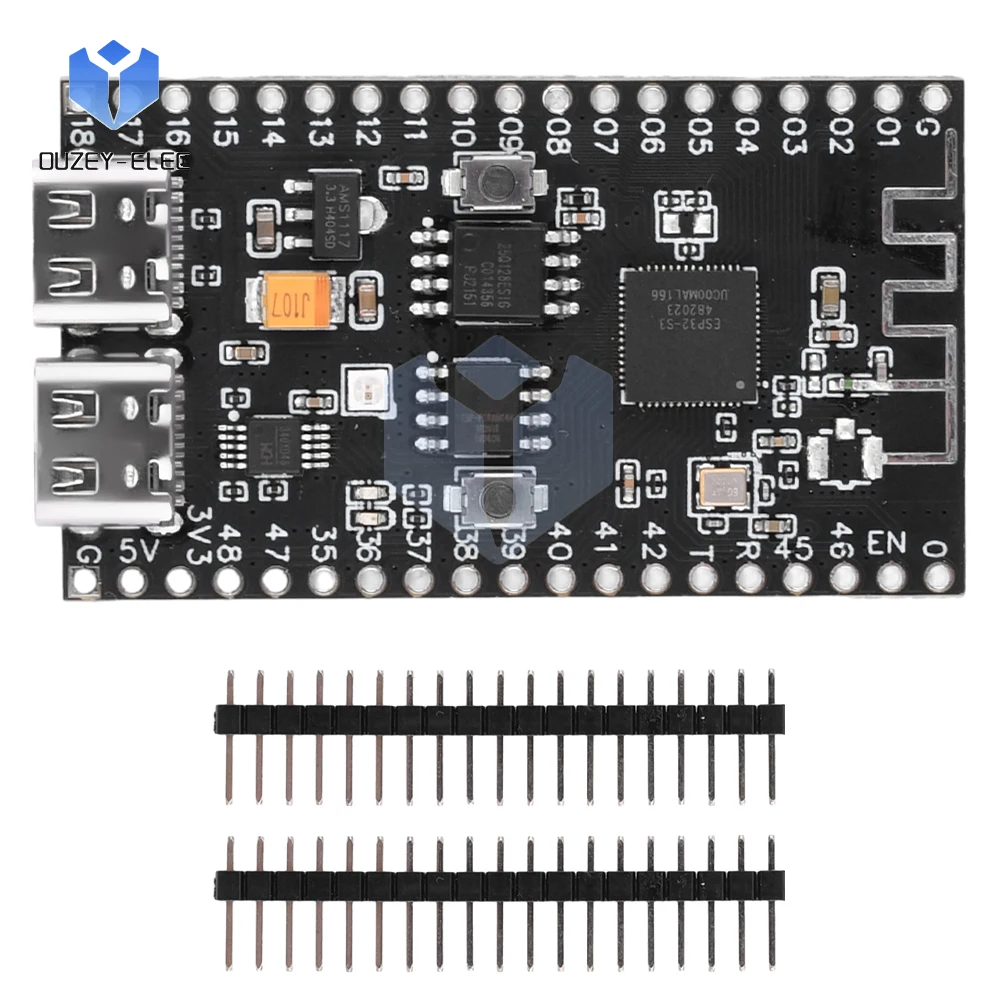 ESP32-S3 N16R8 WiFi Bluetooth Development Board Module CH340 Chip Type-C Interface Demo Board