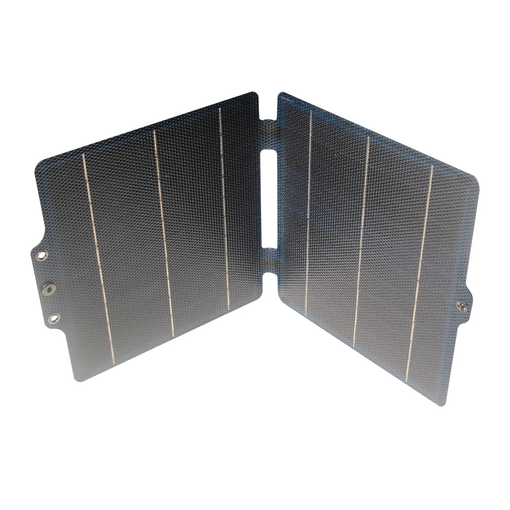 30W 5V ETFE Flexible Solar Panel Charger Portable Folding Solar Charger For Mobile Phone Power Bank Outdoor USB-A/Type-C Output