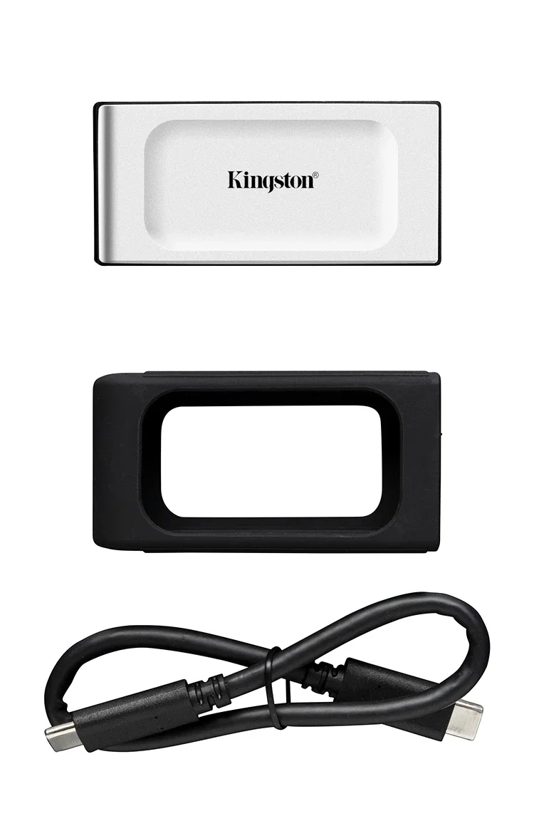Kingston XS2000 500GB 1TB 2TB 4TB 高性能ポータブル SSD、USB-C 最大