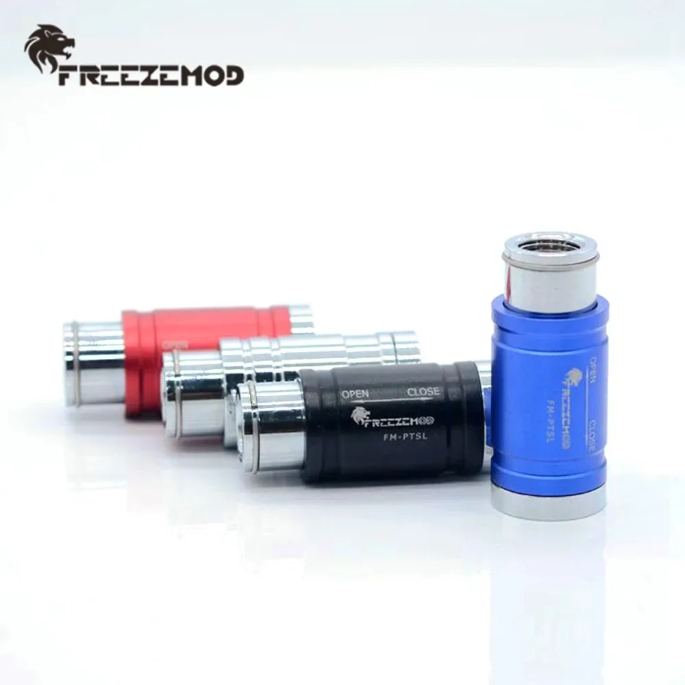 FREEZEMOD Dual Internal Tooth Stop Valve Adjustable Water Flow Valve Double Inner Copper Reservoir Install FM-PTSL