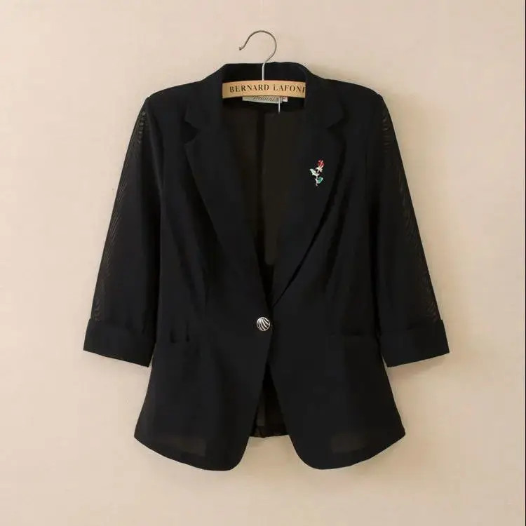 خفيفة الوزن ort Women's Jaet Summer New Sle Faionable لون نقي للحماية من الشمس خفيفة وذات متعددة الاستخدامات #5