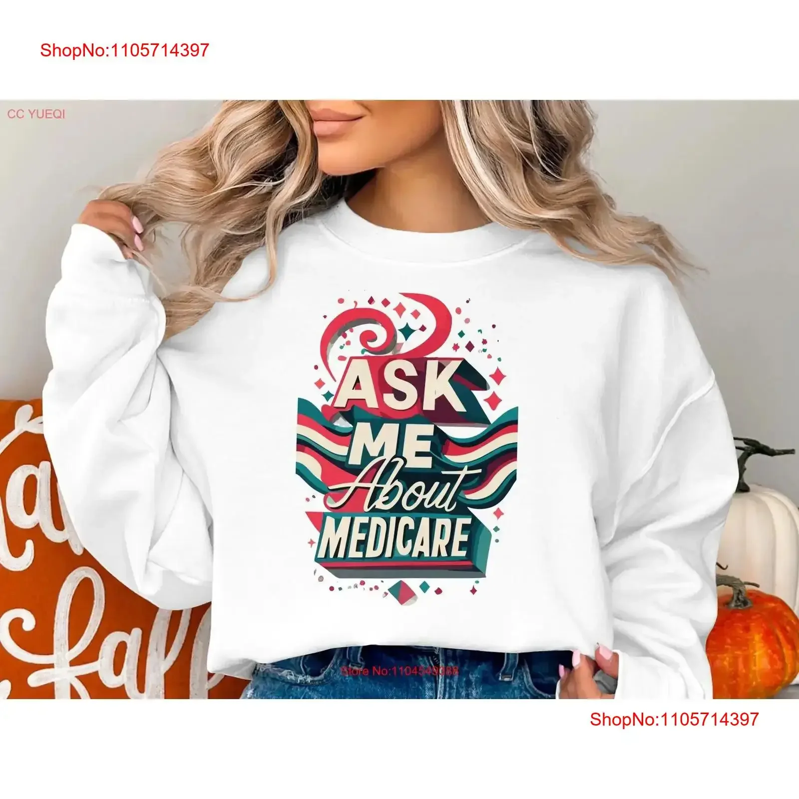 Ask Me About Medicare Insurance Agent Funny T Shirt vintage Washed fashion Soft Top For Everyday Wear Comfortable Casual homme