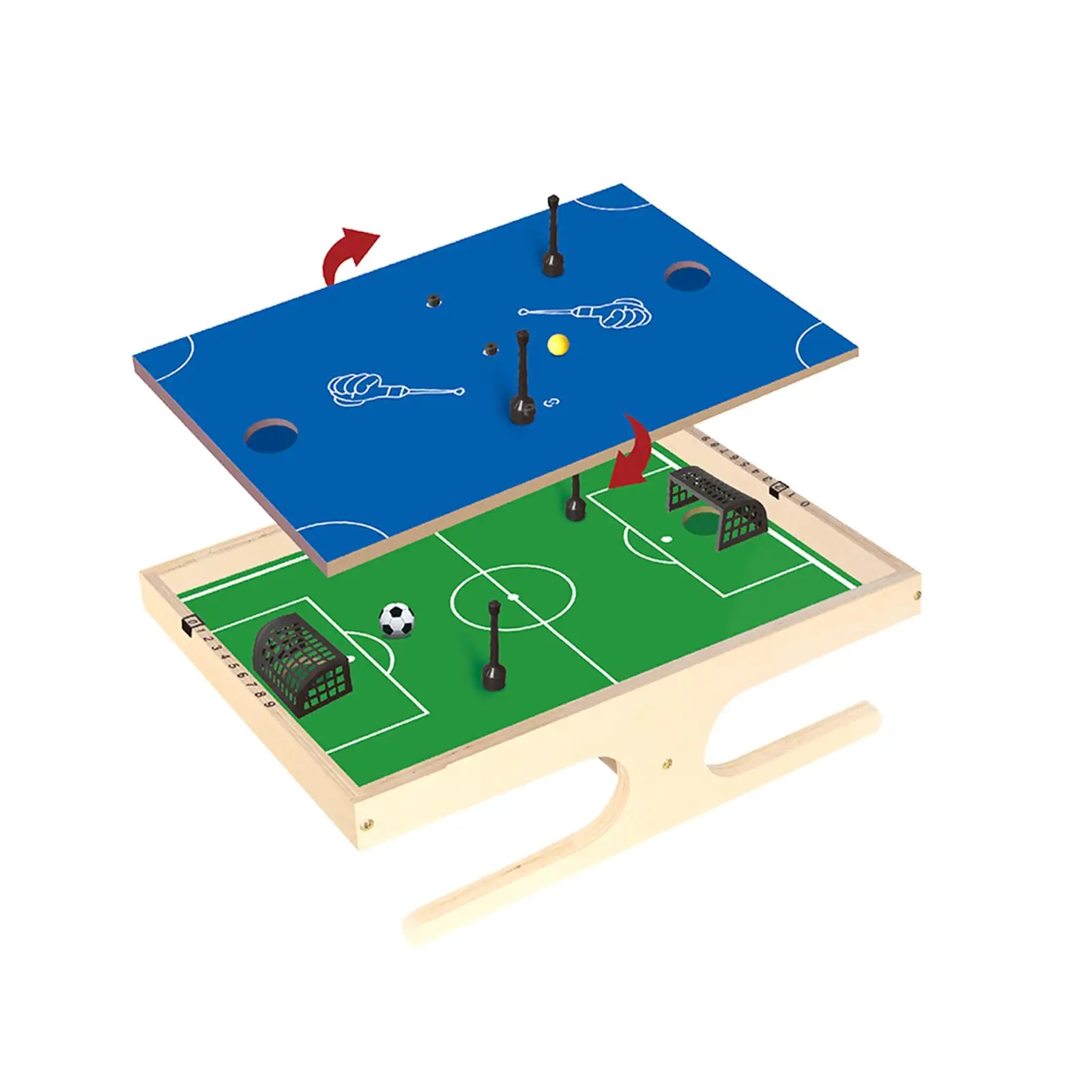 Juego de mesa de pelota magnética para niños, coordinación mano-ojo, juego de fútbol de mesa, entretenimiento, fiesta, juego familiar