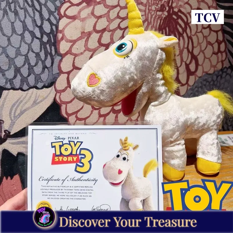 

Tcv Disney Pixar Toy Story 3 Thinkway Collector'S Edition Dolly & Buttercup Unicorn Plush Figure Doll Toy Gift For Fans