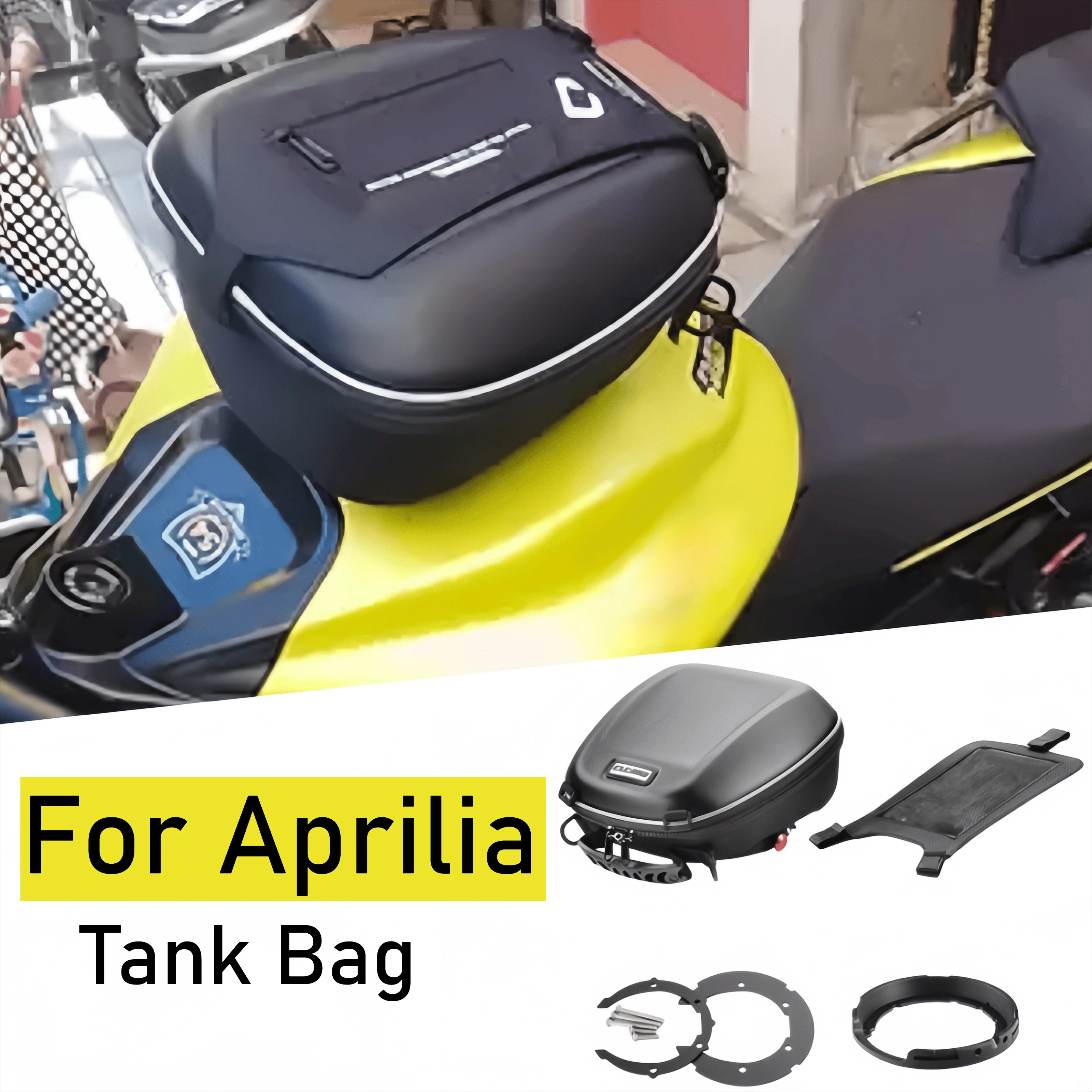 Tank Bag For Aprilia RS 457 660 Shiver750 GT ABS Shiver 900 ABS Tuono660 Navigation Luggage Saddle Top Case Backpack Quick Lock