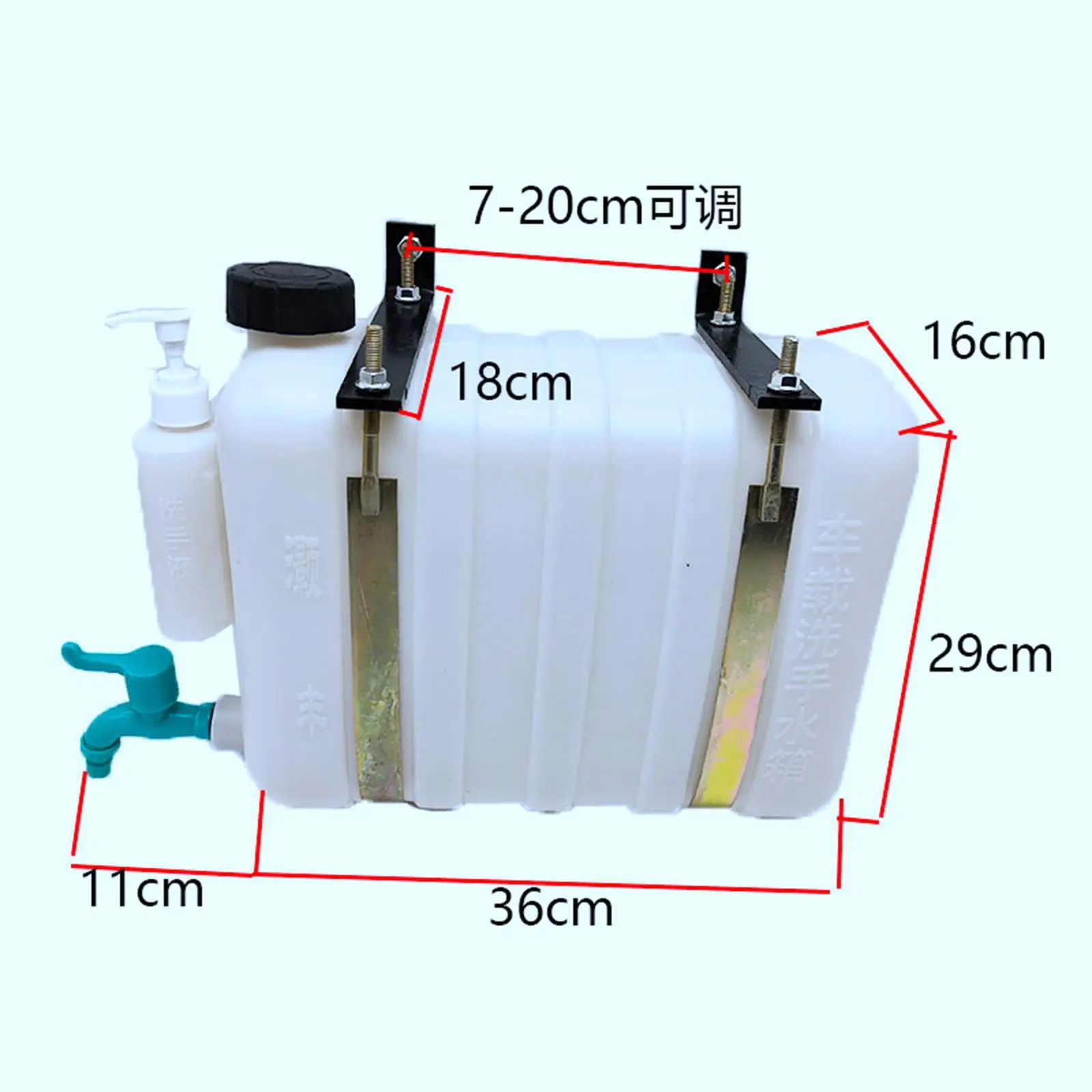 خزان مياه جبل 14 لتر هيكل بلاستيكي للاستخدام الزراعي #6