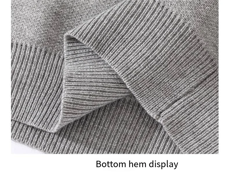 Bestseller: Lockerer Herren-Pullover mit langen Ärmeln, Rundhalsausschnitt, gestreiftem Muster, für den täglichen Gebrauch, Winter, neuer Trend, Freizeitpullover. – Detail 7