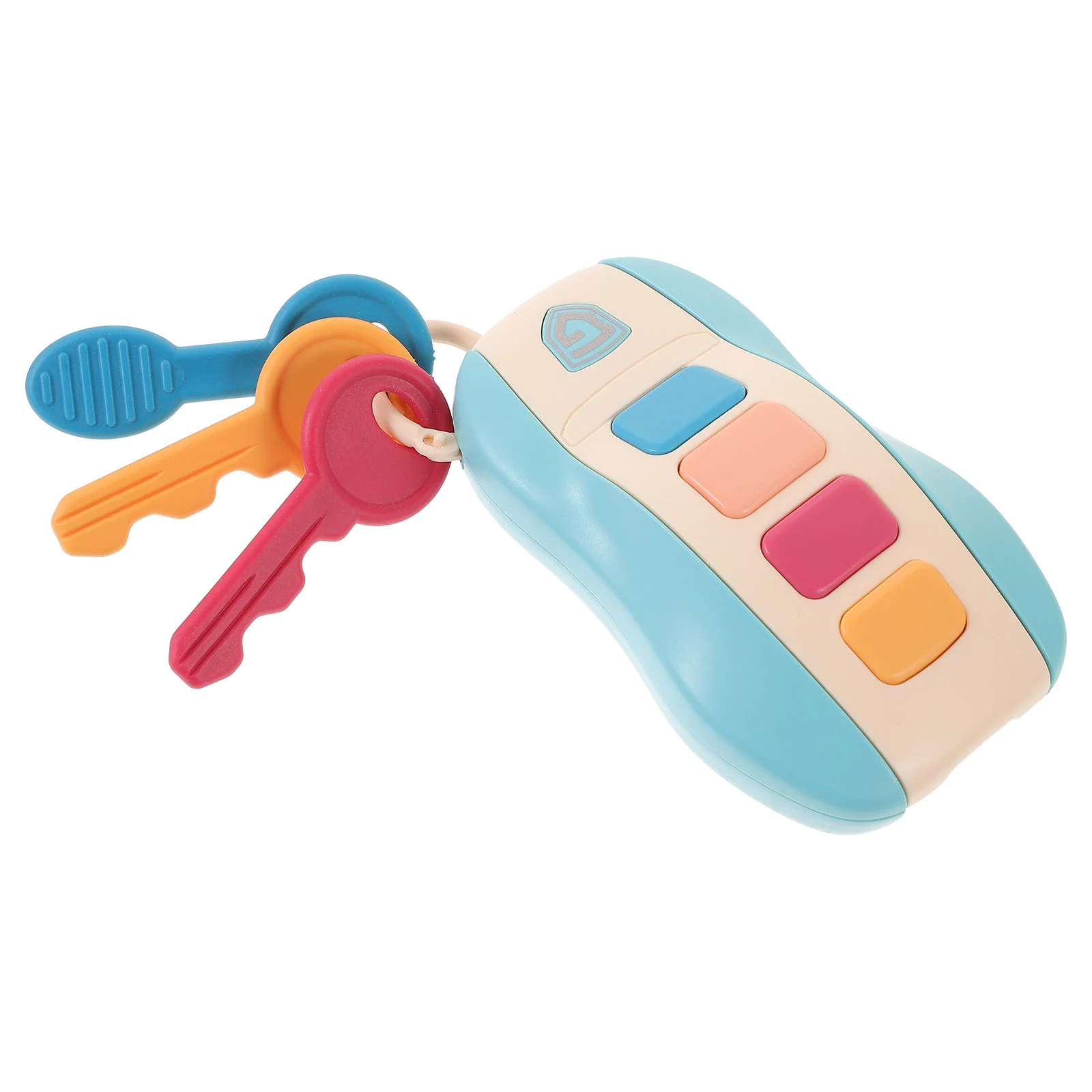 

Simulation Car Remote Control Baby Toys Key Pretend Musical Kids Plastics Electronic Components for Vehicle Child