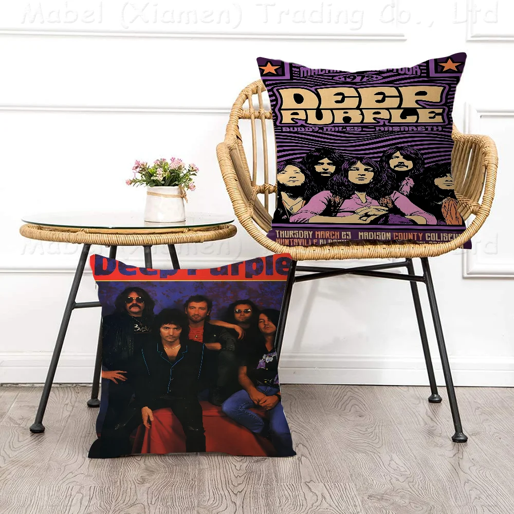 Singer Deep Purple Cushion Cover Pillow Cover Decor Pillowcase Printed Cushion Case For Couch