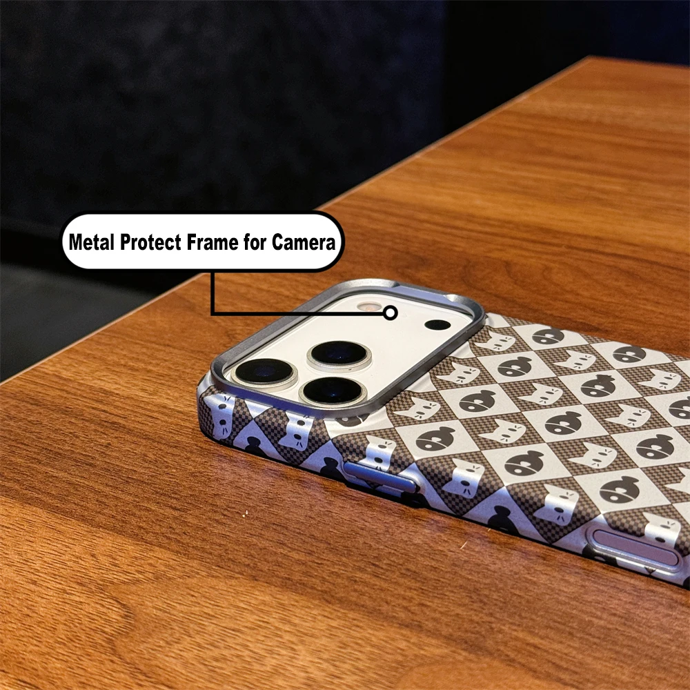 حافظة هاتف Magsafe أنيقة متعددة السمك لهاتف iPhone 17 Air 16 15 14 Plus Pro Max مع إطار حماية للكاميرا وغطاء مضاد للسقوط #5