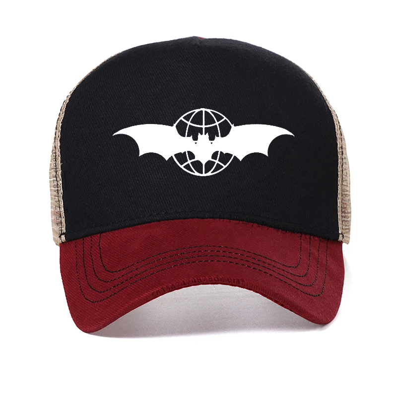 

russian GRU army Bat Symbol men hat Spetsnaz Agency military intelligence flag Baseball Cap outdoors tactics Mesh hats