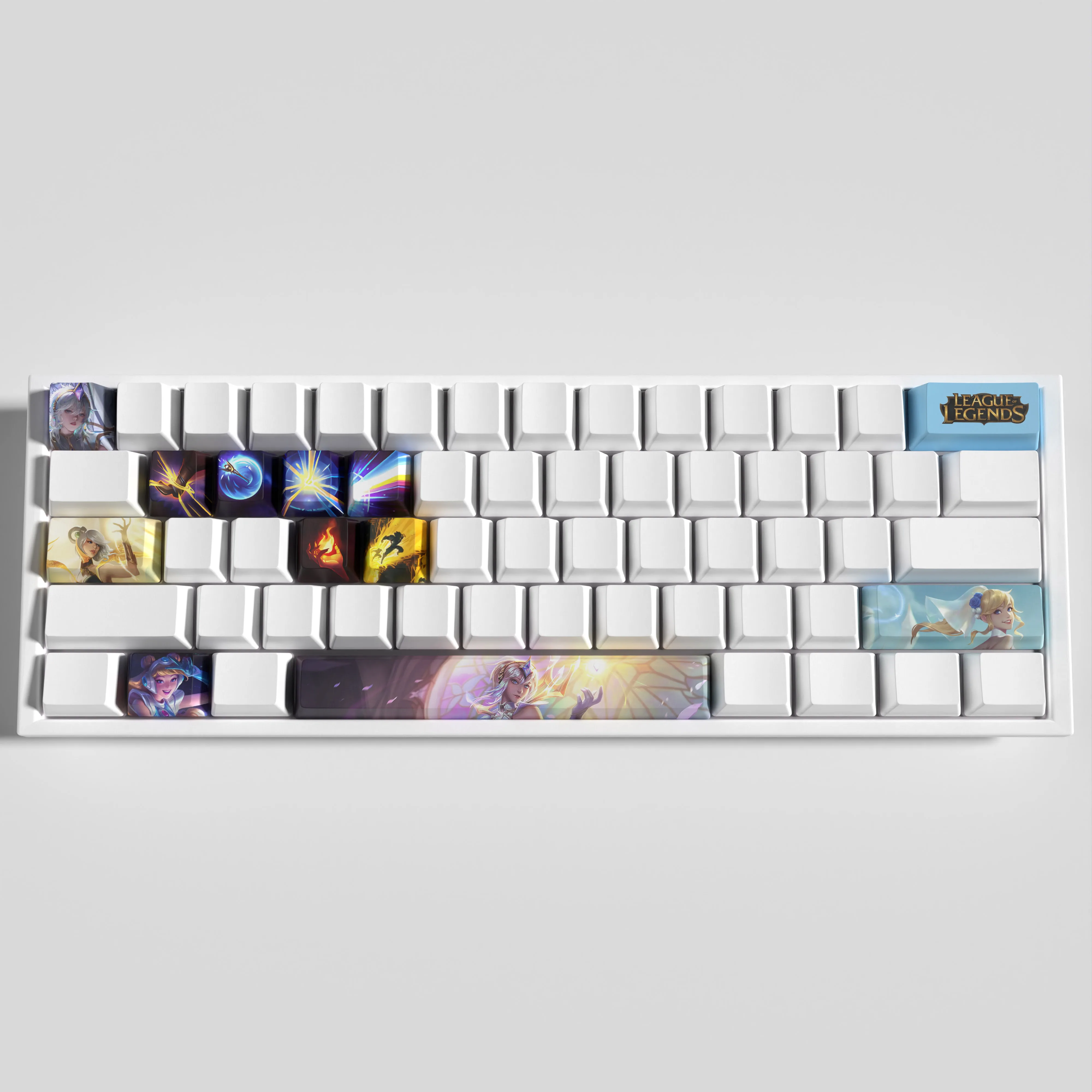 Lux keycaps League of Legends keycaps  game keycaps OEM Profile 12keys PBT dye sub keycaps