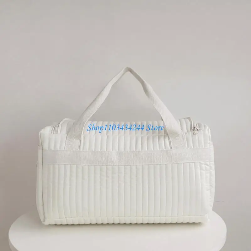 Multifunctional Mother Bag with Bear Pattern, High Capacity Nappy Storage Case Organiser for Baby Essential Product
