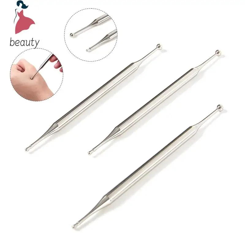 Pluma de masaje de sonda de punto de acupuntura para cara, ojos y orejas, pluma de detección de acupuntura indolora, herramienta de reflexología Facial, dragado de meridianos