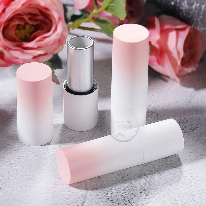 12.1mm Refillable Lipstick Tube Lip Balm Container Empty Cosmetic Containers Lotion Container Clear Travel Bottle