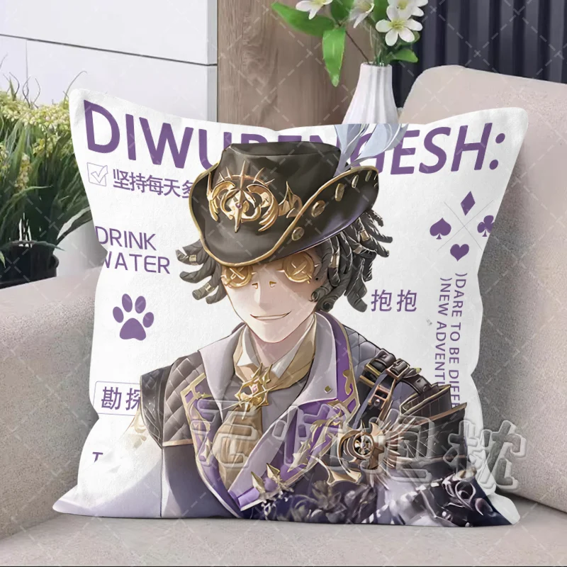 Game Identity Ⅴ Anime 2025 Cos Sculptor Photographer Enchantress Prospector Unisex Q-version Printed Comfortable Pillow Gift
