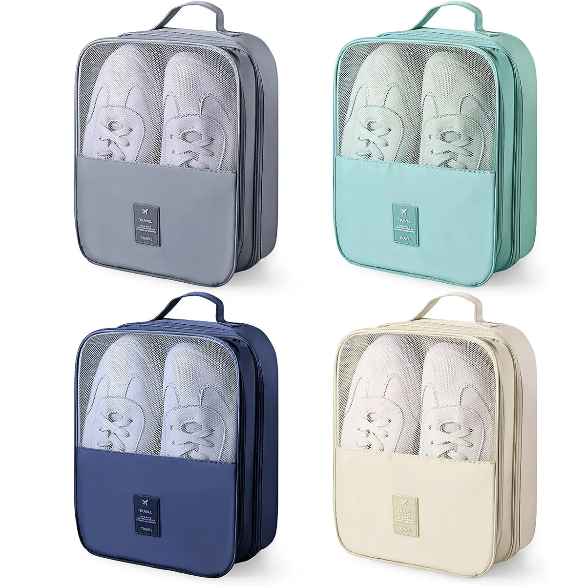 

Portable Travel Shoe Storage Bag 3 Layer Underwear Clothes Organizer Multi Function Waterproof Pocket Travel Accessories