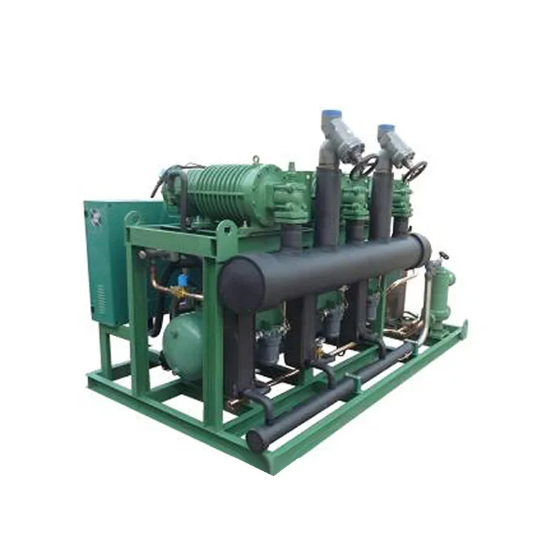 Semi-hermetic piston compressor