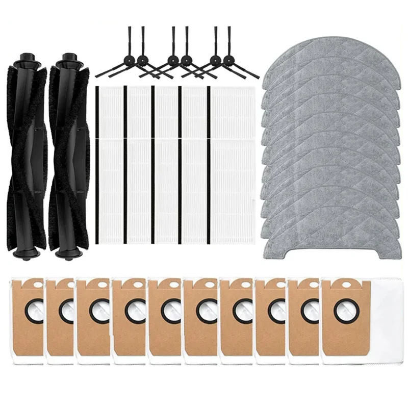 YCOC-Replacement Accessories For Honiture Q6 Pro, Laresar L6 Pro, Airrobo T10+, Imou L11, L11 Pro Filter Mop Dust Bag