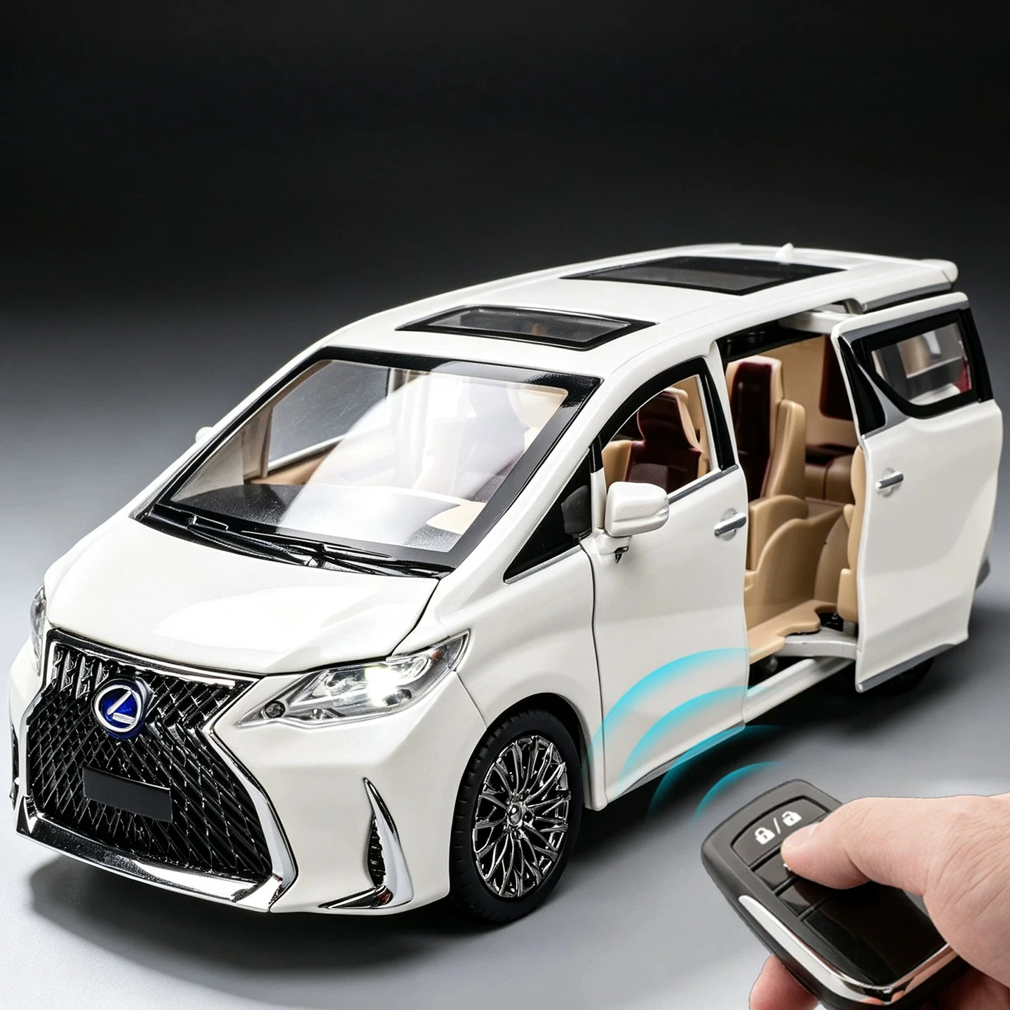 1-24-リモートバージョン-lm300h-モデルおもちゃの車-合金ダイキャスト製-自動ドア-サウンドライト-プルバック式-インタラクティブ-mpv-車モデル