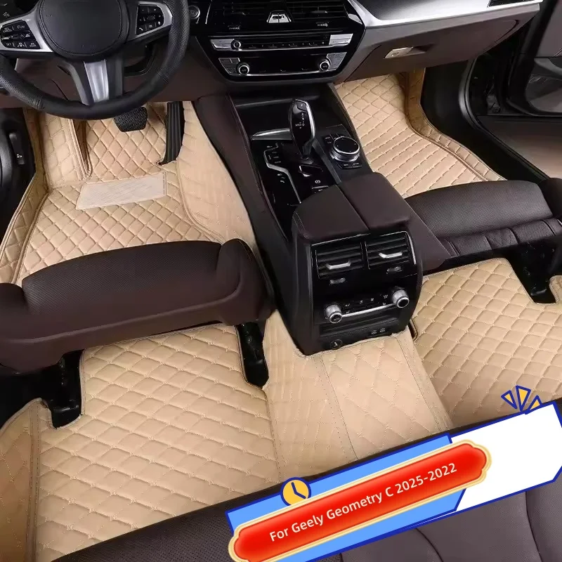 

Customized Full Coverage Car Floor Mat Car Interior Accessories Carpet For Geely Geometry C 2025 2024 2023 2022 2021 2020