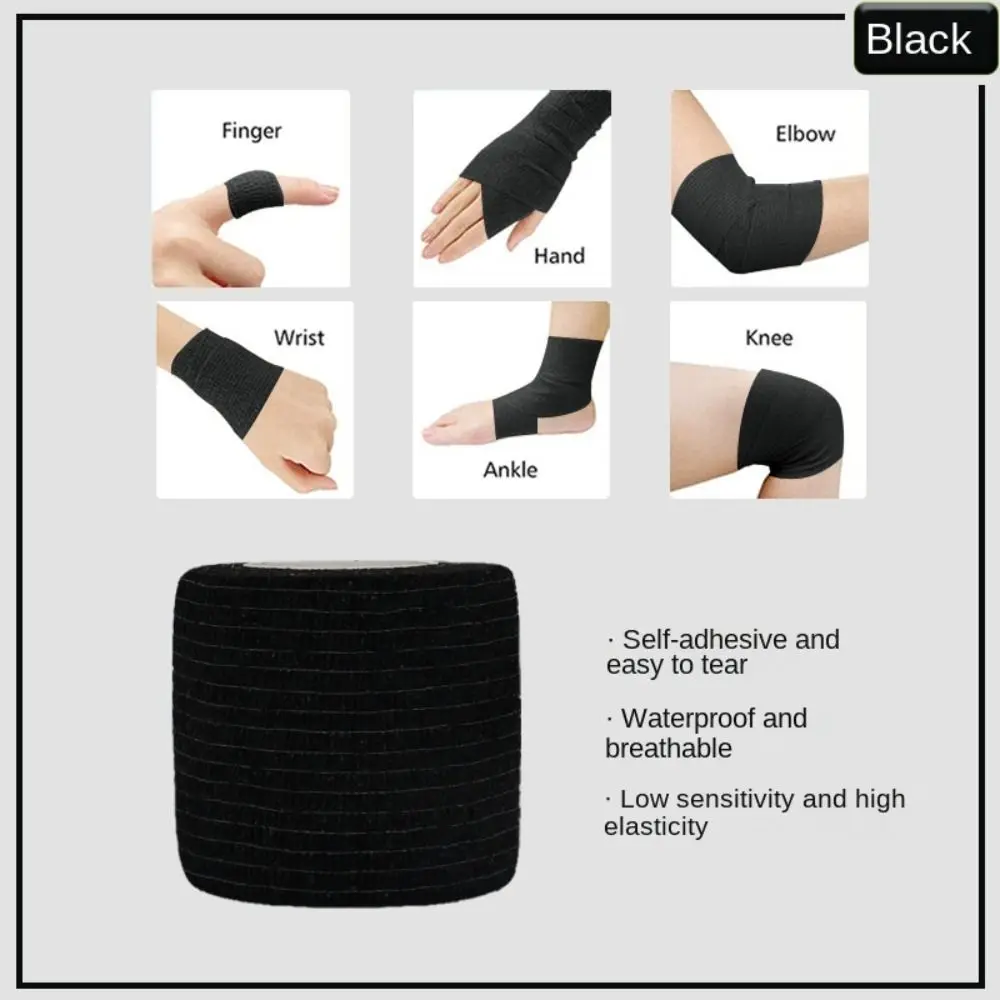 10cm*4.5m Colorful Athletic Wrap Tape Self Adhesive Elastic Bandage Elastoplast Sports Protector Knee Finger Ankle Palm Shoulder