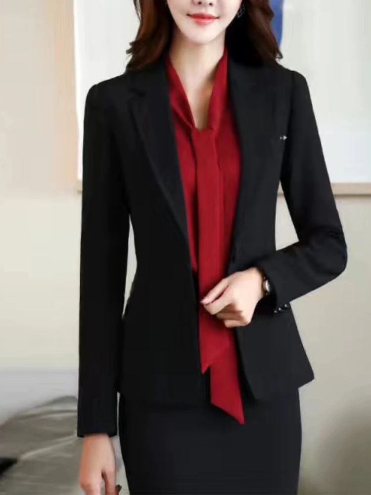 2024 Spring Autumn New Small Suit Fashionable Elegant Jacket for Women Korean Edition Casual Slim Fit Top for Women Style Suit