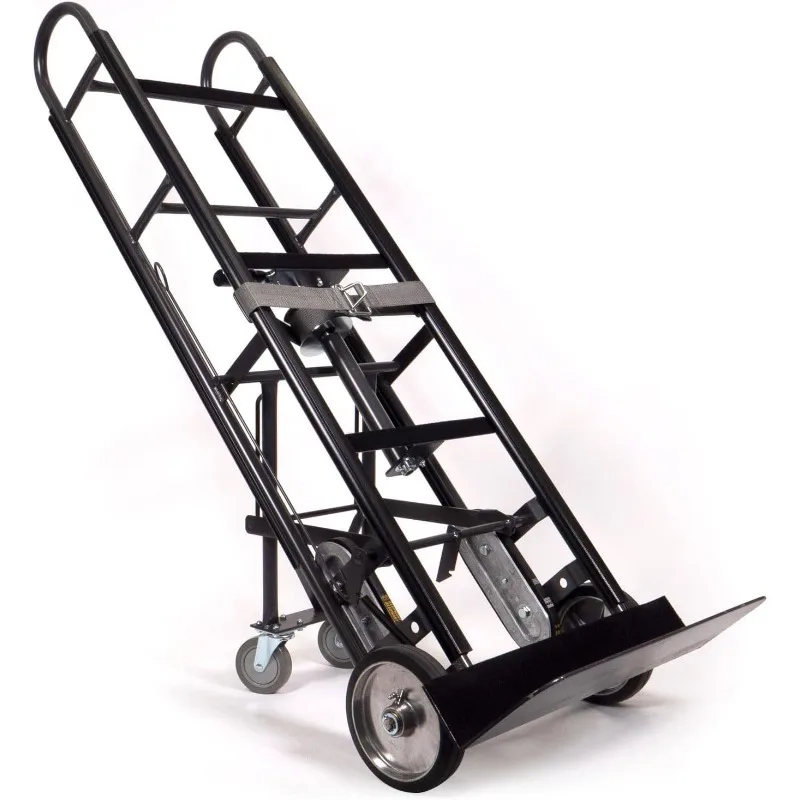 US Cargo Control Appliance Truck with Kickback - Industrial Steel Appliance Hand Truck, 1,200 LBS. Capacity, with Single Auto