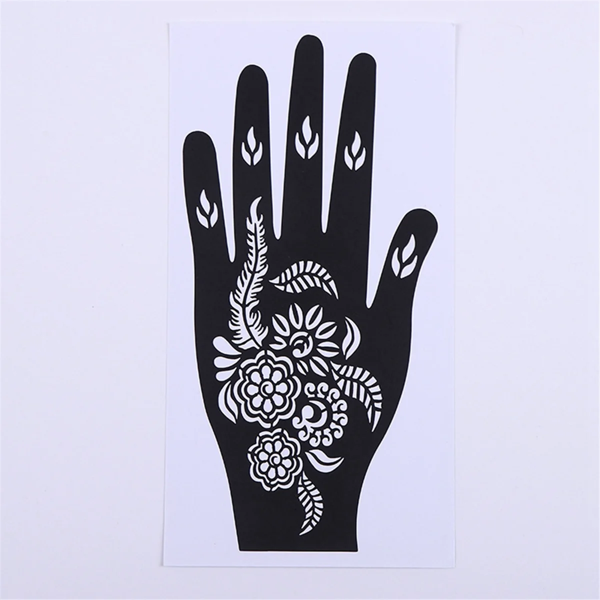 Henna Tattoo Kit Temporary Tattoo Template, Hand Henna Tattoo Sticker Indian Tattoo Sticker Self-Adhesive Tattoo Sticker