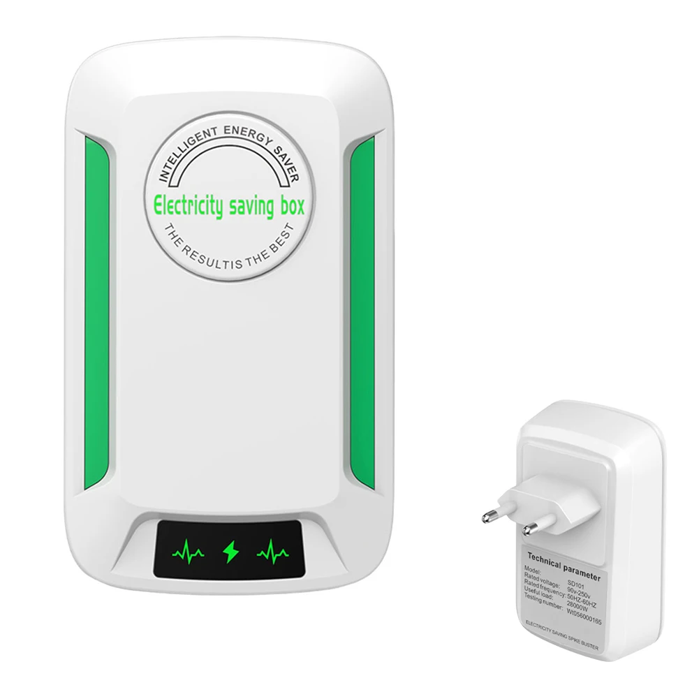 Power Saver ABS Electric Energy Power Saver Box Heat Resistant Intelligent Energy Saver for Home Shopping Malls