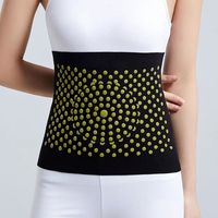 Hot Mugwort Therapy Warm Waistband New Lower Back High Elasticity Waist Protection Self-Heating Lumbar Back Brace