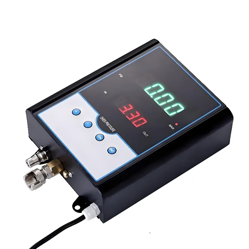Popular Wall-Mounted Automatic LED Digital Tire Inflator for Tire Shops for Automatic Tyre Gauges