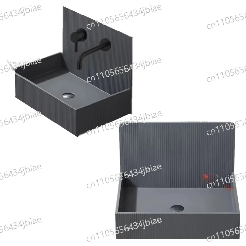 

Fiber Silicone Mold Resin Washbasin Cement Sink Mold Best-selling Concrete Sink Mold DIY Glass