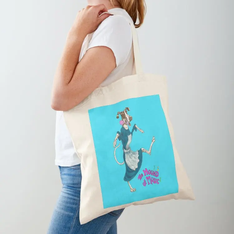 The Hound Of Music Tote Bag supermarket folding bag custom bags tote bag canvas reusable shopping