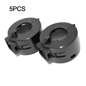 Clipe de cabo de filtro de redução de ruído, 5 peças 11/15mm núcleos de ferrite ring-on rfi emi clipe de filtro de redução de ruído clipes de cabo de alimentação de áudio
