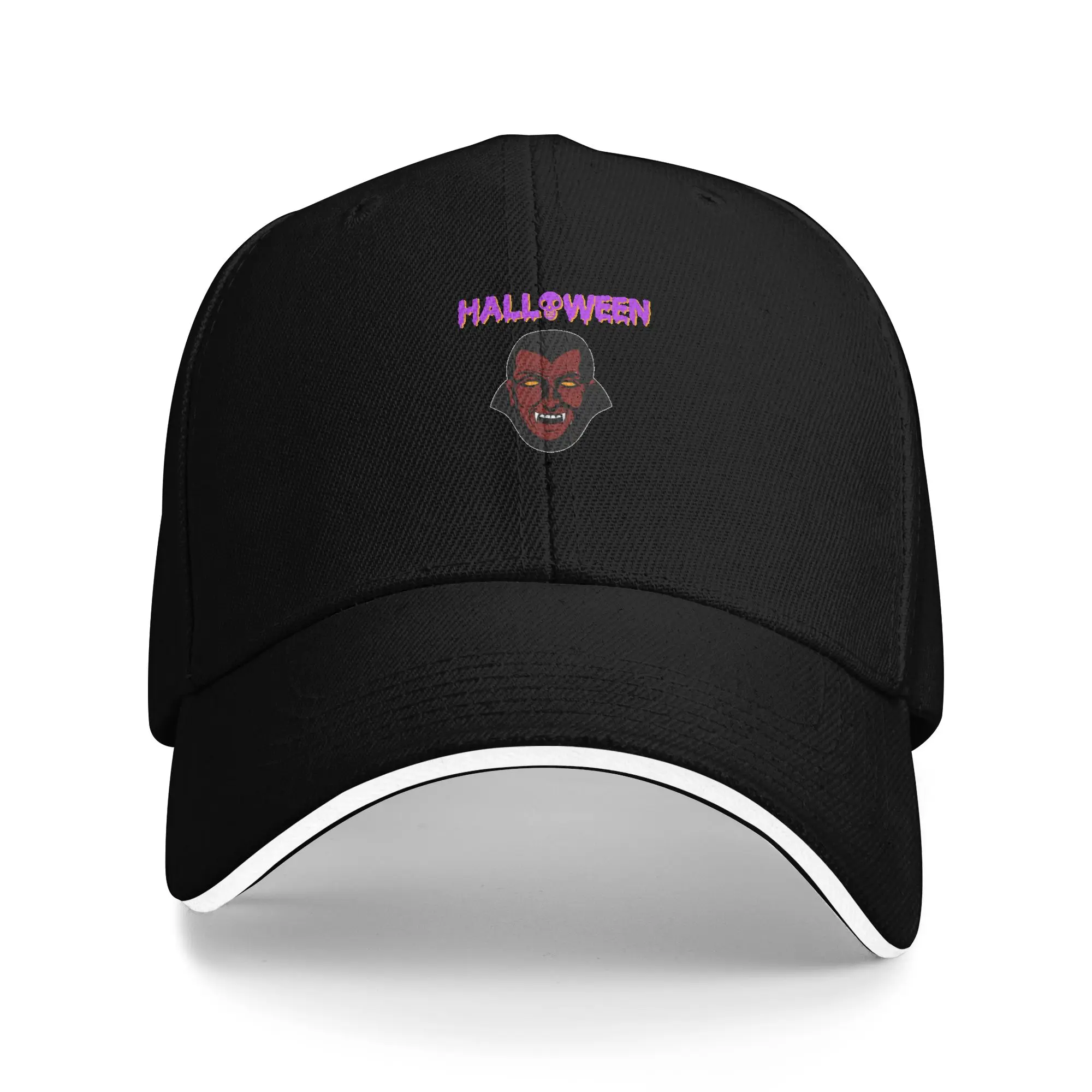 Hot Sale Halloween bloody Vampire Holiday T shirt Baseball Cap  Fashion Accessory Men's Hat  College Outfit Men's Hat