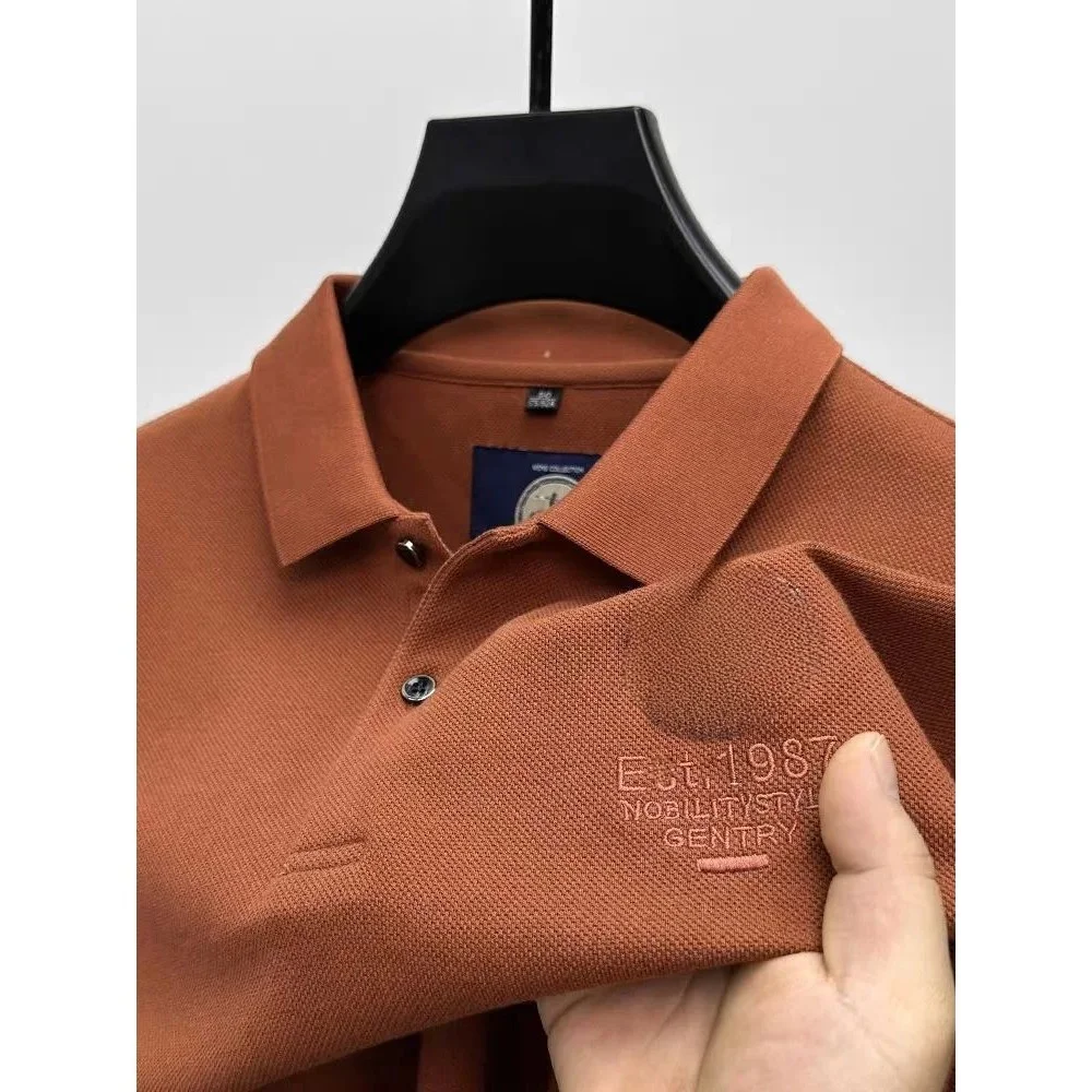 

Luxury Brand Men's irt ort SVE Highend Faion Cool Sensation Ciwalk Cleanfit Sle Teeacetate Fiber Women's Pol...