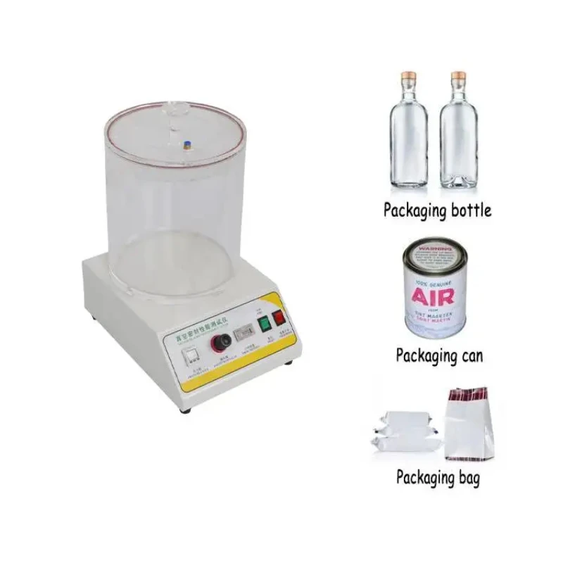 Digital Air Tester, Packing Leak And Plastic Bottle With Vacuum Seal