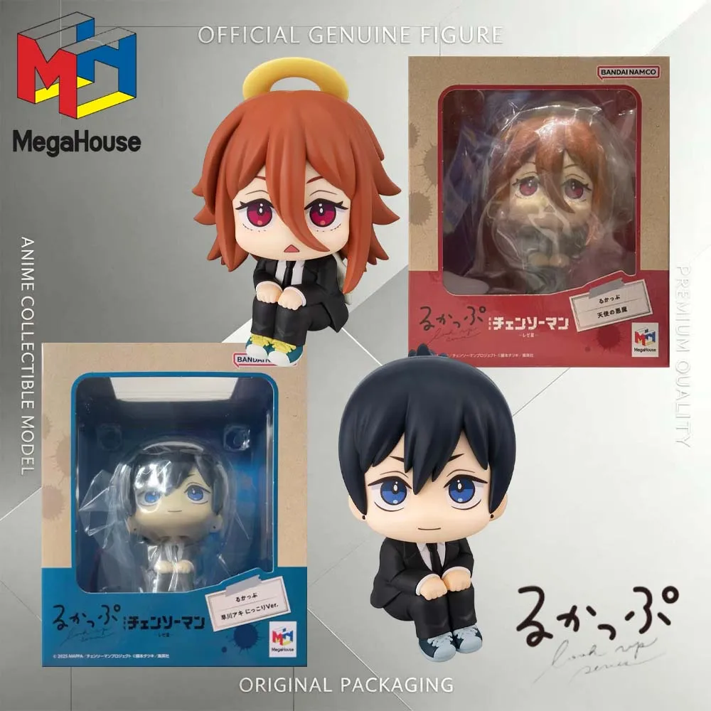 Figura Coleccionable Original de Megahouse, Chainsaw Man, Hayakawa Aki, Ángel y Demonio