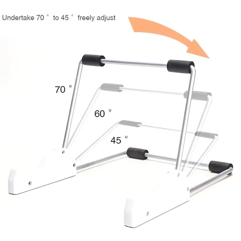 Collapsible Tablet Stand Removable Adjustable Aluminum Alloy Stand Highly Flexible Steady Support Tablet Holder Universal